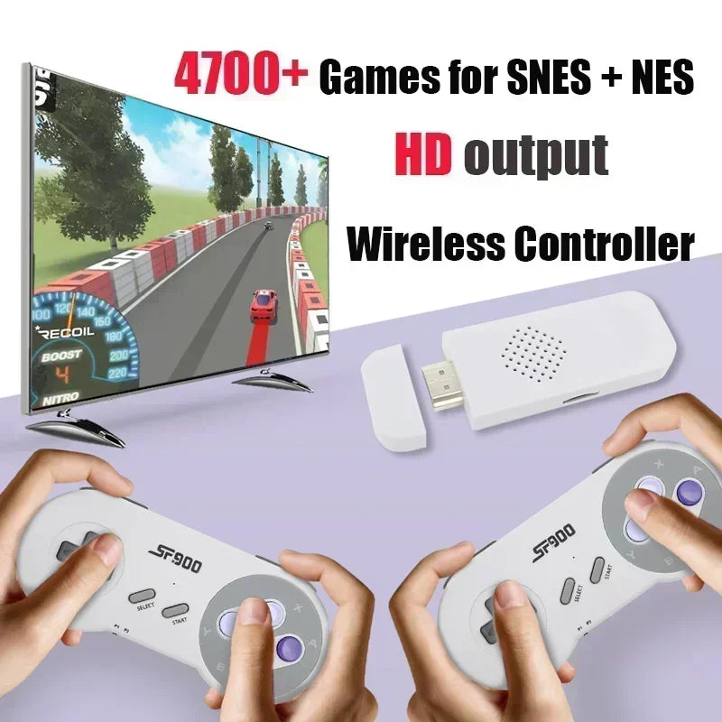SF900 Dúo Clásico – Consola Retro con 620 Juegos y 2 Mandos