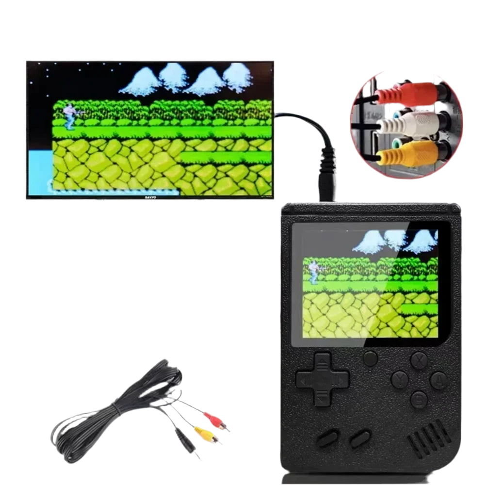 GB300 Mini Clásica – 400 Juegos en tu Bolsillo