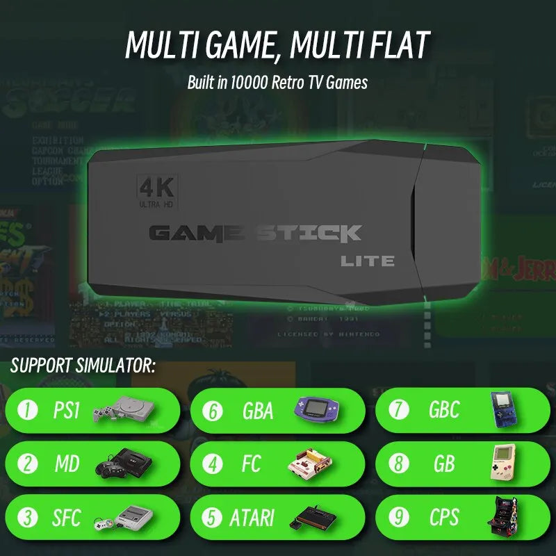 🎮 RetroBox 10K – La consola que te lleva de vuelta a los 90