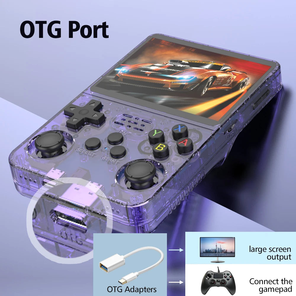 R36S Pocket Legend – Consola Retro 128 GB +5000 Juegos