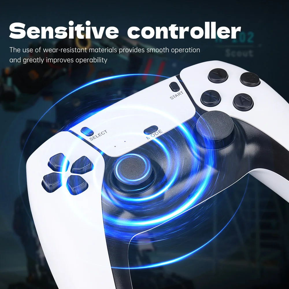 M15 TV Stick Pro – Consola Retro HDMI 4K + 20.000 Juegos + 2 Mandos